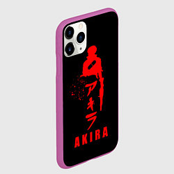Чехол iPhone 11 Pro матовый Shoutarou Kaneda - Akira, цвет: 3D-фиолетовый — фото 2