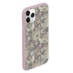Чехол iPhone 11 Pro матовый Ahegao Цвета Хаки, цвет: 3D-розовый — фото 2