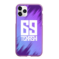 Чехол iPhone 11 Pro матовый 6IX9INE tekashi 69, цвет: 3D-фиолетовый