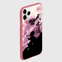 Чехол iPhone 11 Pro матовый Сага о Винланде - Vinland Saga, цвет: 3D-малиновый — фото 2