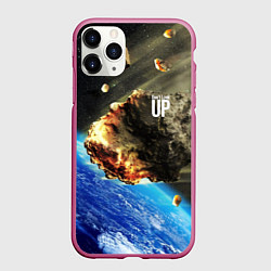 Чехол iPhone 11 Pro матовый Комета, перед столкновением с Землёй!