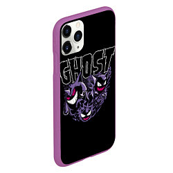 Чехол iPhone 11 Pro матовый Призрачные покемоны, цвет: 3D-фиолетовый — фото 2
