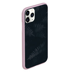 Чехол iPhone 11 Pro матовый Влажный Папоротник, цвет: 3D-розовый — фото 2