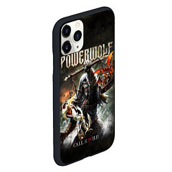Чехол iPhone 11 Pro матовый Powerwolf Call of the Wild, цвет: 3D-черный — фото 2