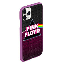 Чехол iPhone 11 Pro матовый PINK FLOYD ПИНК ФЛОЙД, цвет: 3D-фиолетовый — фото 2