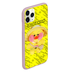 Чехол iPhone 11 Pro матовый УТОЧКА ЛАЛАФАНФАН - ИГРУШКА УТЯ, цвет: 3D-розовый — фото 2