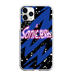 Чехол iPhone 11 Pro матовый Sonic Exe Класс игра, цвет: 3D-белый