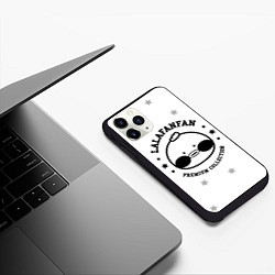 Чехол iPhone 11 Pro матовый LALAFANFAN PREMIUM, цвет: 3D-черный — фото 2