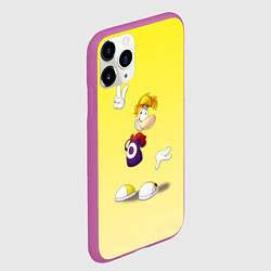 Чехол iPhone 11 Pro матовый РЕЙМАН - RAYMAN LEGENDS, цвет: 3D-фиолетовый — фото 2