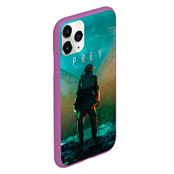Чехол iPhone 11 Pro матовый PREY ЗЕМЛЯ, цвет: 3D-фиолетовый — фото 2