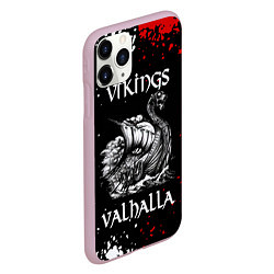 Чехол iPhone 11 Pro матовый Викинги: Вальхалла Vikings: Valhalla, цвет: 3D-розовый — фото 2