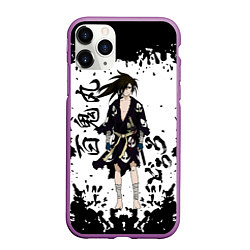 Чехол iPhone 11 Pro матовый Дороро Dororo, Хяккимару, цвет: 3D-фиолетовый