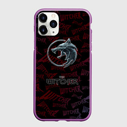 Чехол iPhone 11 Pro матовый The Witcher Игра классная, цвет: 3D-фиолетовый