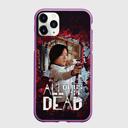 Чехол iPhone 11 Pro матовый Jang Ha-Ri, цвет: 3D-фиолетовый