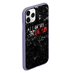 Чехол iPhone 11 Pro матовый Мы все мертвы - All of Us Are Dead, цвет: 3D-серый — фото 2