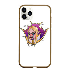 Чехол iPhone 11 Pro матовый Invoker Инвокер Dota2, цвет: 3D-коричневый