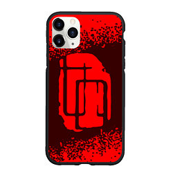 Чехол iPhone 11 Pro матовый NARAKA BLADEPOINT Distorted, цвет: 3D-черный