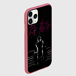 Чехол iPhone 11 Pro матовый Pink Phloyd Фараон на Сцене Пинк Флойд, цвет: 3D-малиновый — фото 2