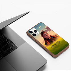 Чехол iPhone 11 Pro матовый Horizon Forbidden West Aloy, цвет: 3D-коричневый — фото 2