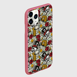 Чехол iPhone 11 Pro матовый Азартные Игры Казино, цвет: 3D-малиновый — фото 2