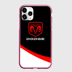 Чехол iPhone 11 Pro матовый DODGE SPORT
