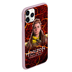 Чехол iPhone 11 Pro матовый Horizon Forbidden West Элой, цвет: 3D-розовый — фото 2