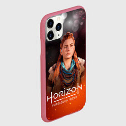Чехол iPhone 11 Pro матовый Horizon Fire Aloy, цвет: 3D-малиновый — фото 2