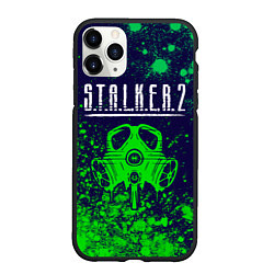 Чехол iPhone 11 Pro матовый S T A L K E R 2 Краска, цвет: 3D-черный