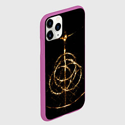 Чехол iPhone 11 Pro матовый ЭЛДЕН РИНГ ELDEN RING, цвет: 3D-фиолетовый — фото 2