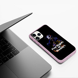 Чехол iPhone 11 Pro матовый Five Nights at Freddys: Security Breach воспитател, цвет: 3D-розовый — фото 2