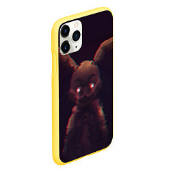 Чехол iPhone 11 Pro матовый Five Nights at Freddys: Ванесса, цвет: 3D-желтый — фото 2