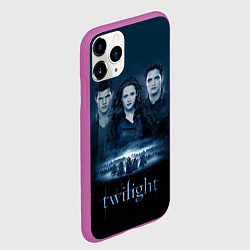Чехол iPhone 11 Pro матовый Последняя битва, цвет: 3D-фиолетовый — фото 2