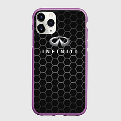 Чехол iPhone 11 Pro матовый Infinity соты