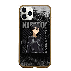 Чехол iPhone 11 Pro матовый Кирито арт