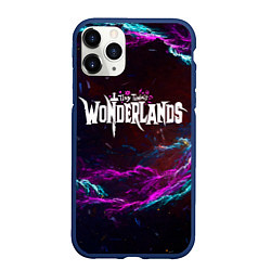 Чехол iPhone 11 Pro матовый Tiny Tinas Wonderlands, logo, цвет: 3D-тёмно-синий