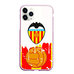 Чехол iPhone 11 Pro матовый Валенсия valencia, цвет: 3D-розовый