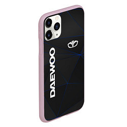 Чехол iPhone 11 Pro матовый DAEWOO Automobile, цвет: 3D-розовый — фото 2