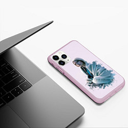 Чехол iPhone 11 Pro матовый The Northman Olga, цвет: 3D-розовый — фото 2