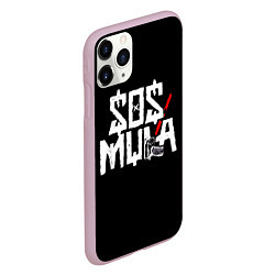 Чехол iPhone 11 Pro матовый ZillaKami x SosMula City Morgue, цвет: 3D-розовый — фото 2