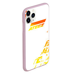 Чехол iPhone 11 Pro матовый Ateez, цвет: 3D-розовый — фото 2