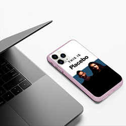 Чехол iPhone 11 Pro матовый Плацебо Дуэт, цвет: 3D-розовый — фото 2