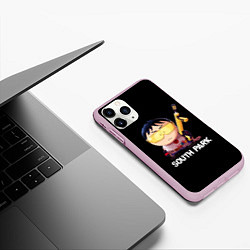 Чехол iPhone 11 Pro матовый Южный парк - South Park, цвет: 3D-розовый — фото 2