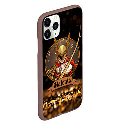 Чехол iPhone 11 Pro матовый Elden ring Malenia, цвет: 3D-коричневый — фото 2