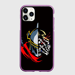 Чехол iPhone 11 Pro матовый Overlord Повелитель, цвет: 3D-фиолетовый