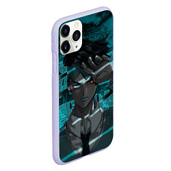 Чехол iPhone 11 Pro матовый Рохан Кишибэ из ДжоДжо, цвет: 3D-светло-сиреневый — фото 2