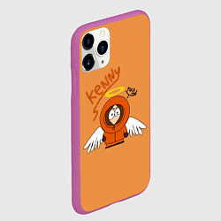 Чехол iPhone 11 Pro матовый Южный парк - Кенни Kenny, цвет: 3D-фиолетовый — фото 2