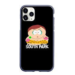 Чехол iPhone 11 Pro матовый Южный парк - гламурный Эрик, цвет: 3D-серый
