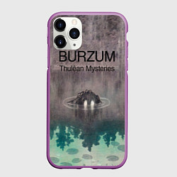 Чехол iPhone 11 Pro матовый Thulean Mysteries - Burzum, цвет: 3D-фиолетовый
