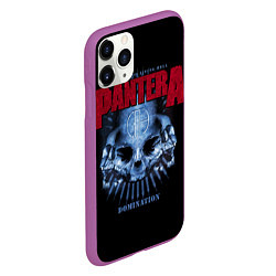 Чехол iPhone 11 Pro матовый Pantera Domination, цвет: 3D-фиолетовый — фото 2