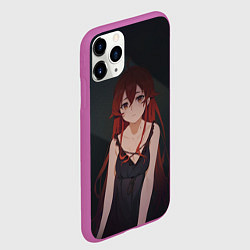 Чехол iPhone 11 Pro матовый Красотка Эрис, цвет: 3D-фиолетовый — фото 2